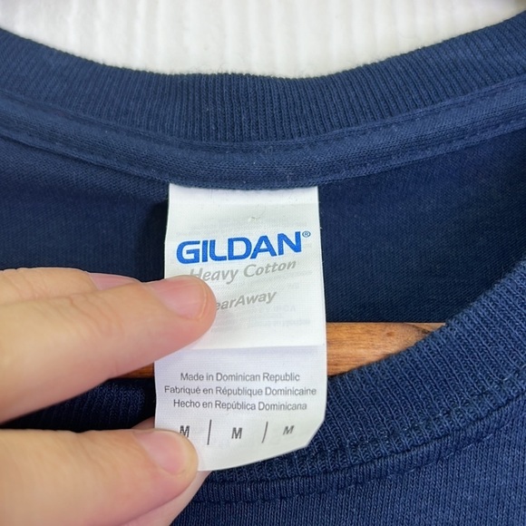 Gildan - REO Speed Wagon 2019 Tour Shirt Navy Blue Short Sleeve T Shirt Medium - Picture 7 of 9